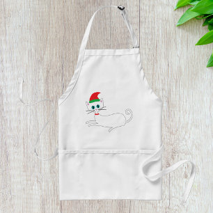 Christmas Cat Standard Apron