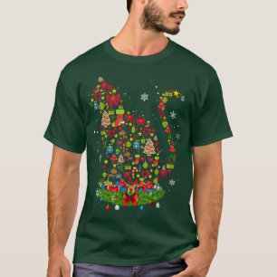 Christmas Cat Sweat T-Shirt