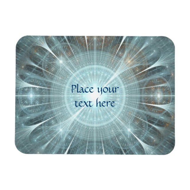 Christmas Cathedral Window Magnet (Horizontal)