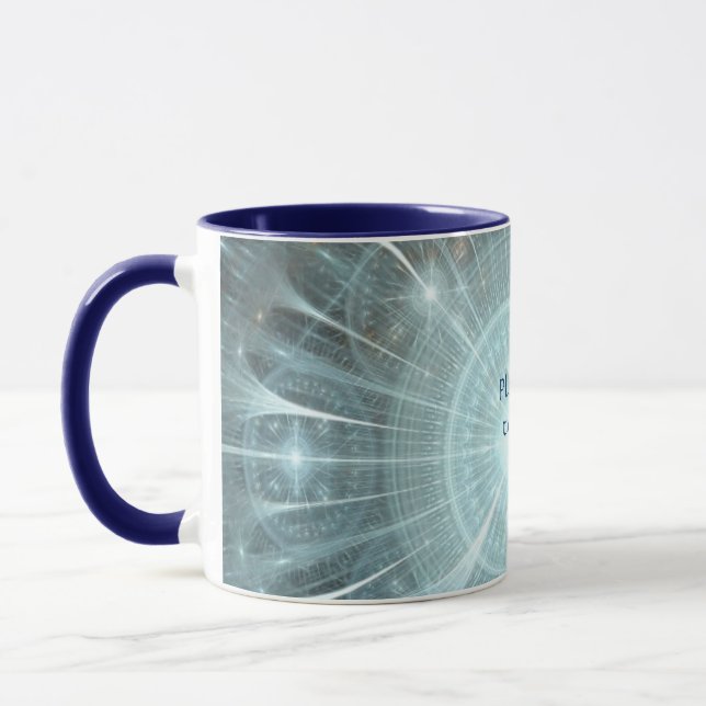 Christmas Cathedral Window Mug (Left)