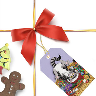 Christmas  Catnip Cat Gift Tags