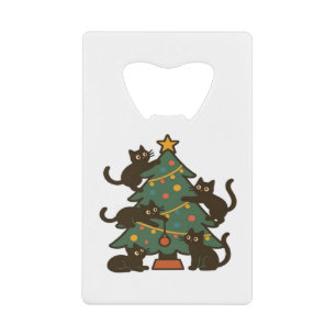 Christmas Cats Around The Tree Holiday Classic