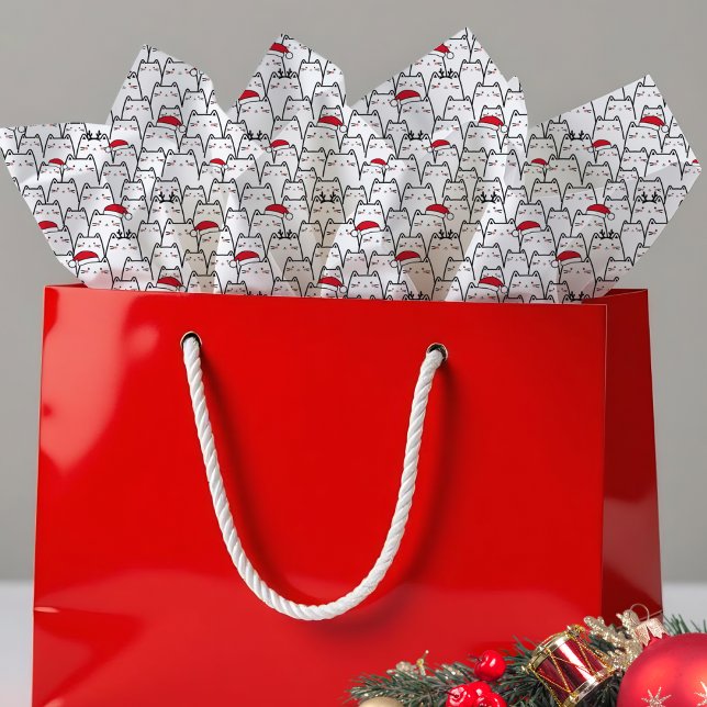 Christmas Cats Pattern   Tissue Paper (Creator Uploaded)