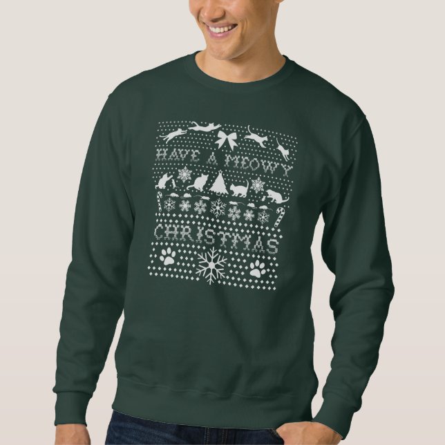Christmas Cats Sweatshirt (Front)