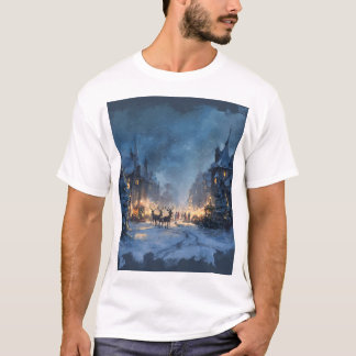 Christmas Celebration in Town T-Shirt