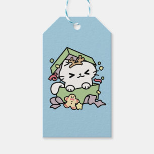 Christmas Celebration with Purr-ty Time Cat Gift Tags