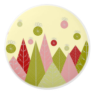 Christmas Ceramic Knob