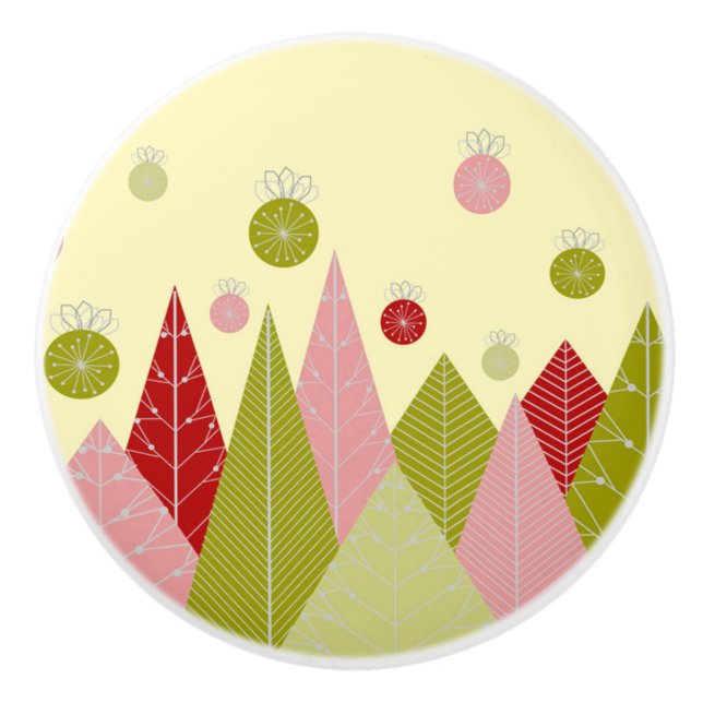 Christmas Ceramic Knob (Front)