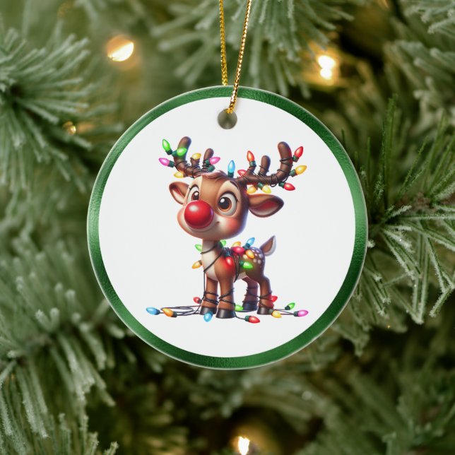 Christmas Ceramic Ornament (Tree)