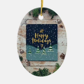 Christmas Ceramic Tree Decoration