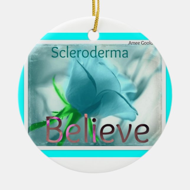 Christmas Ceramic Tree Decoration (Front)