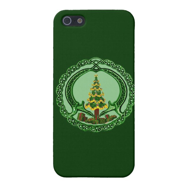 Christmas Chaddagh iPhone Case (Back)