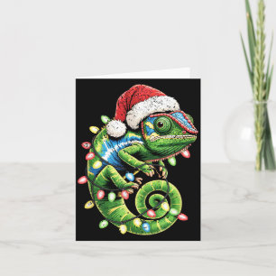 Christmas Chameleon Toddler Kids Boys Christmas Xm Card