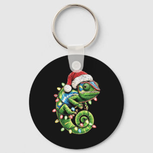 Christmas Chameleon Toddler Kids Boys Christmas Xm Key Ring