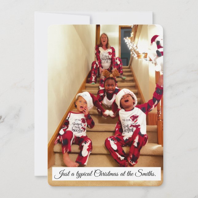 Christmas Chaos Holiday Card (Front)