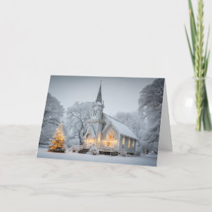 Christmas Chapel Holiday Card