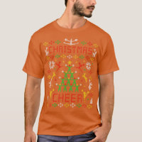 Christmas Cheer Cheering Cheerleader Ugly Christma