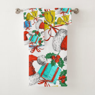 Christmas Cheer Collection Bath Towel Set