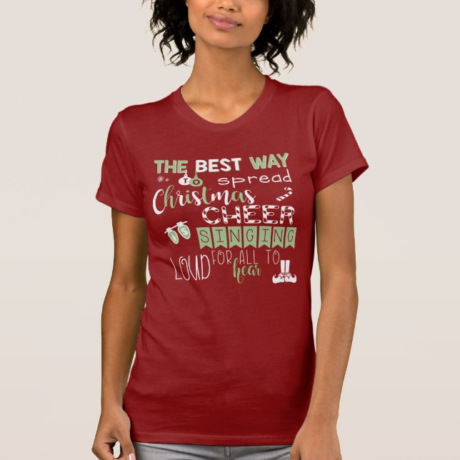 Christmas Cheer Elf Shirt (Front)