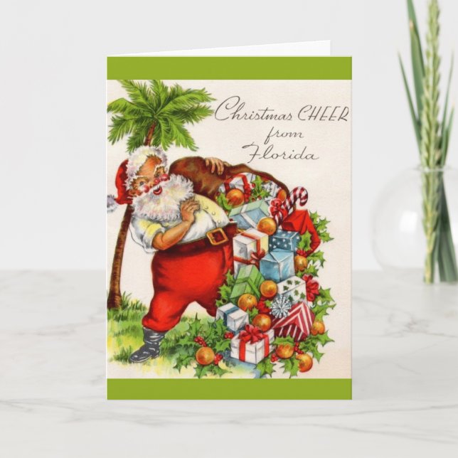 Christmas Cheer From Florida Card (Front)