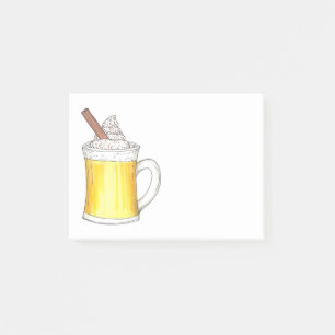 Christmas Cheer Holiday Egg Nog Eggnog Post-its Post-it Notes