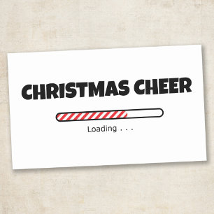Christmas Cheer - Progress Bar - Loading Rectangular Sticker
