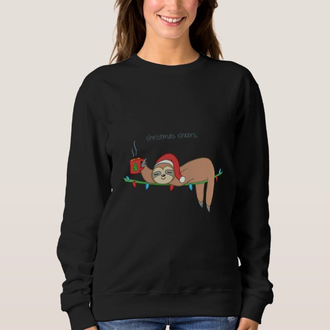 Christmas Cheer Sloth Sweatshirt (Front)