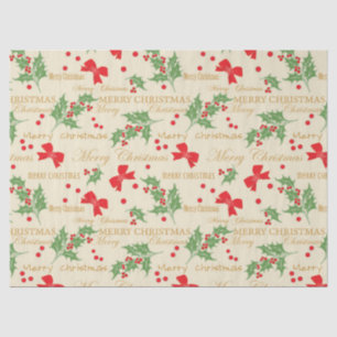 christmas cheer tissue paper