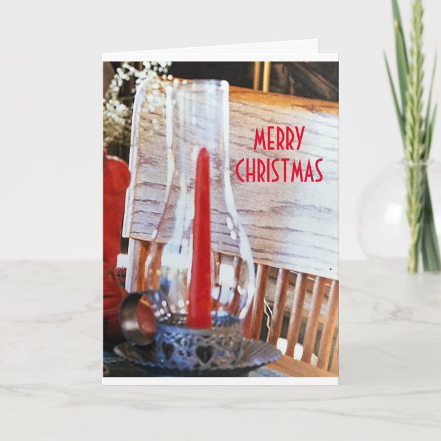 CHRISTMAS CHEER TO FRIENDS CARD (Front)