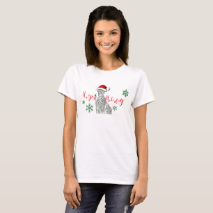 Christmas Cheetah T-shirt