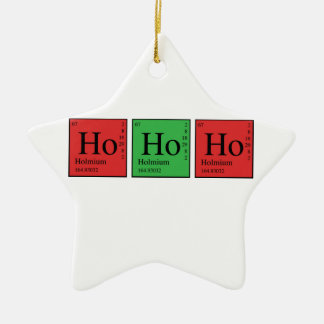 Christmas Chemistry Ceramic Tree Decoration