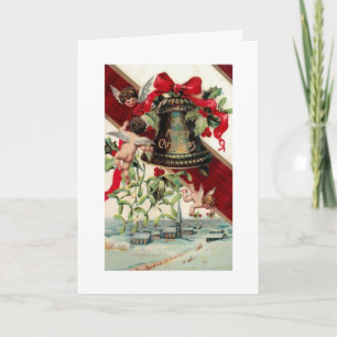 Christmas Cherubs Card