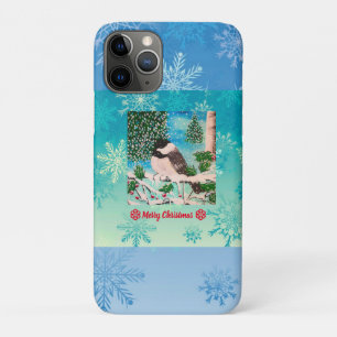 Christmas Chickadee Chatter  Case-Mate iPhone Case