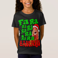 Christmas Chicken Caroling Fa Ra Ra Ugly Christmas