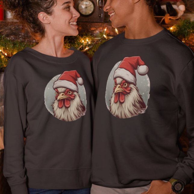 Christmas Chicken  Sweatshirt (Creator Uploaded)