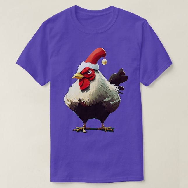 Christmas Chicken T-Shirt (Design Front)