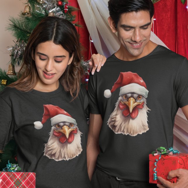 Christmas Chicken  T-Shirt (Creator Uploaded)