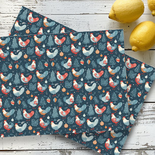 Christmas Chicken  Tissue Paper
