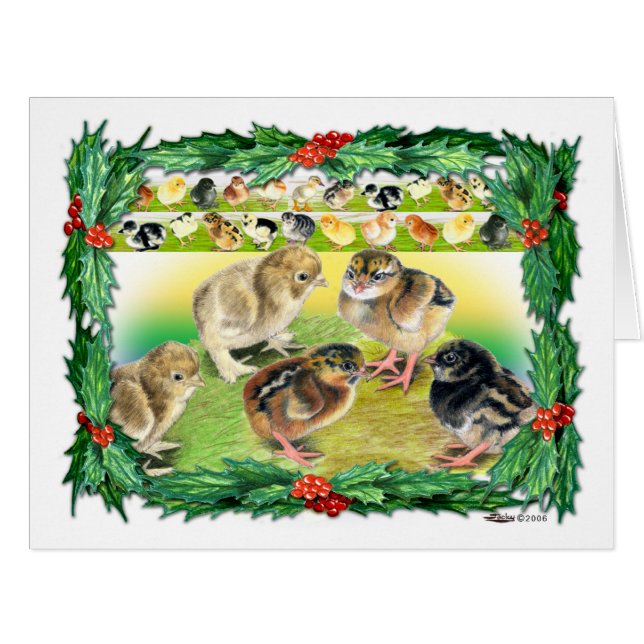 Christmas Chicks (Front Horizontal)