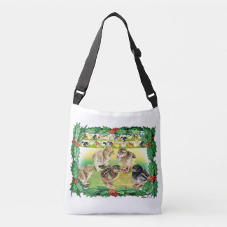 Christmas Chicks Crossbody Bag