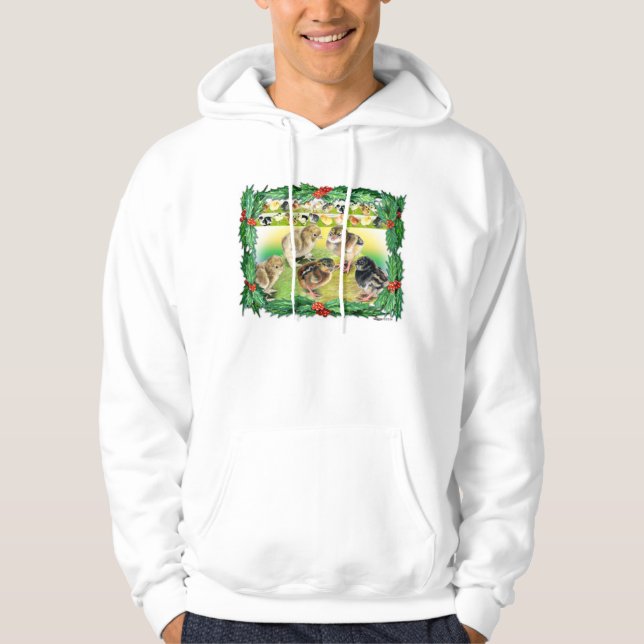 Christmas Chicks Hoodie (Front)