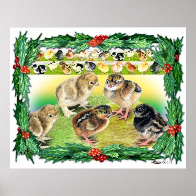 Christmas Chicks Poster (Front)