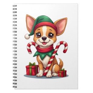 Christmas Chihuahua Cheer Notebook