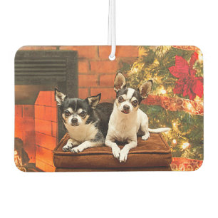 Christmas Chihuahua’s Car Air Freshener