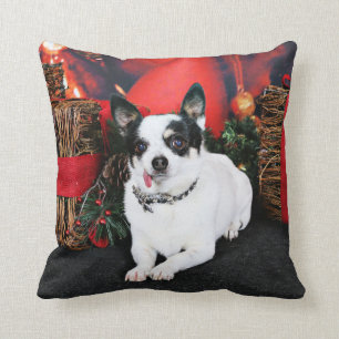 Christmas - Chihuahua X - Stella Cushion