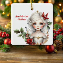 Christmas Child Fairy Ornament