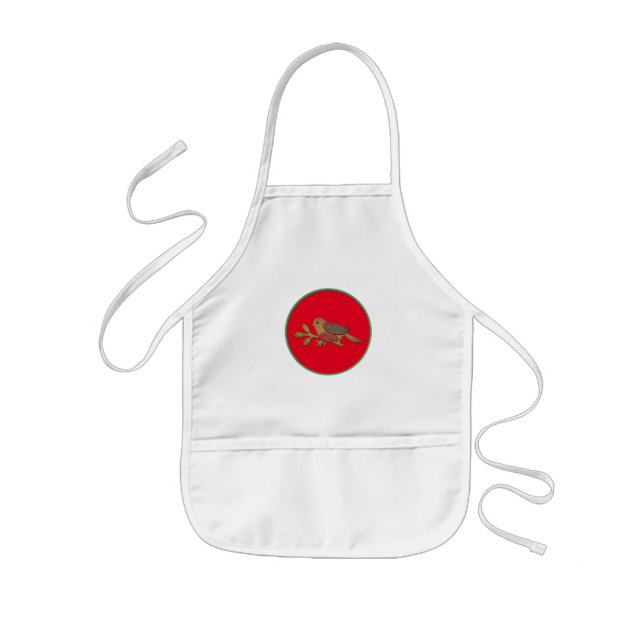 CHRISTMAS CHILDRENS COOKERY APRON (Front)