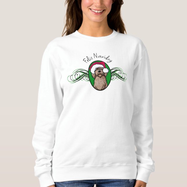 Christmas Chocolate Doodle Sweatshirt (Front)