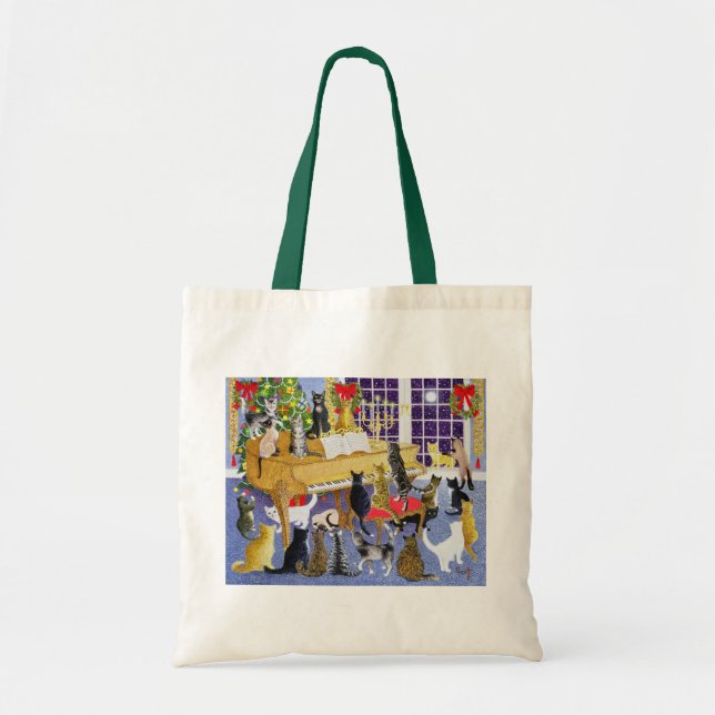 Christmas Chorus Tote Bag (Front)