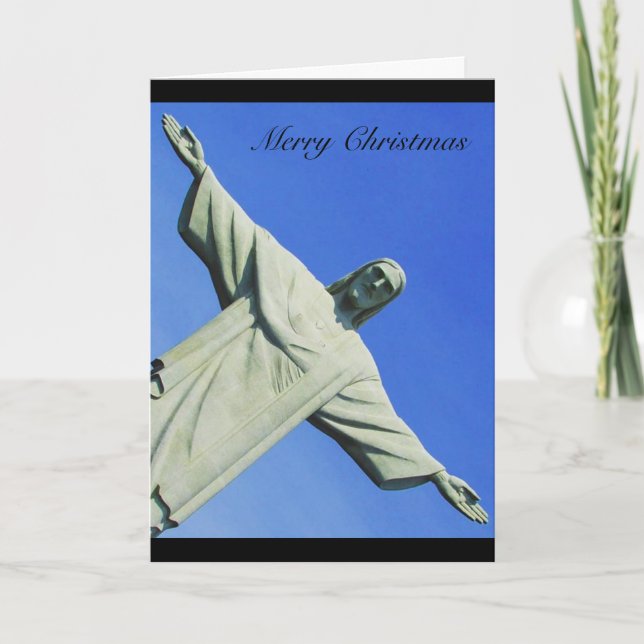 christmas christ holiday card (Front)